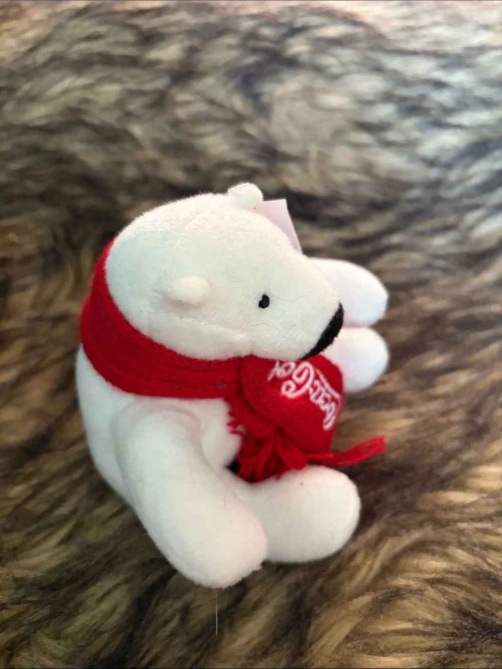 Coca-Cola Polar Bear In Scarf 4